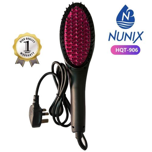 Hair Straightening Brush Comb Electric