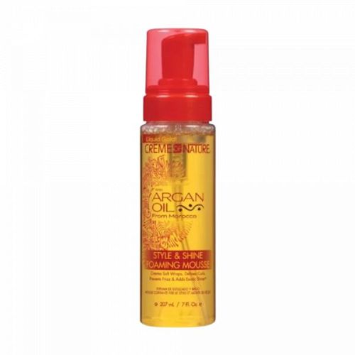 Argan Oil Style Shine Foaming Mousse 207ml