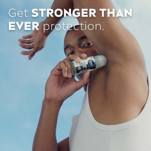 2 Black White Invisible Original Anti-Perspirant Rollon 72h For Men