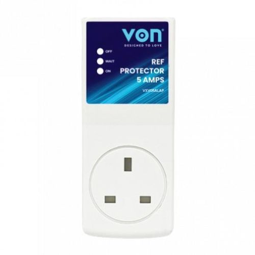 VXV05AHAP Fridge Voltage Protector 5 Amps Automatic Cut-Off Surge Protection 5-Year Warranty