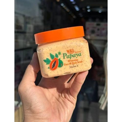 WKL Extract Papaya Whitening face & Body Scrub