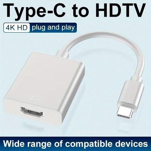USB Type C to HDMI Female Adapter Video Cable Converter