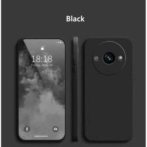 XIAOMI Redmi A3X Black Soft Silicone Phone Case/ Cover