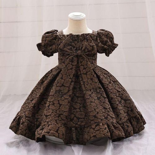 Girl Children Newborn Baby Kids New Arrival Birthday Dinner Party Princess Dress Ball Gown