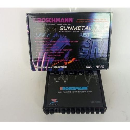 EQX-75PRO Powerful 7 Band Parametric Equalizer