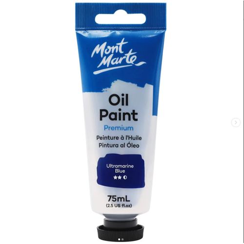 Oil Paint Premium 75ml Tube – Ultramarine Blue