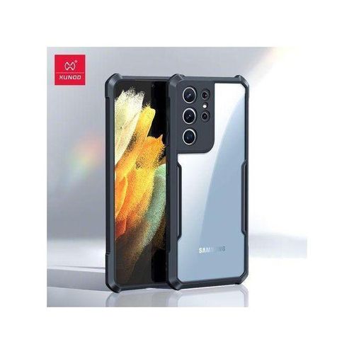 Premium XUNDO Transparent Drop-Resistant Case For Samsung S21 Ultra – Sleek Military Grade Shock Absorption with Anti-Yellowing Back