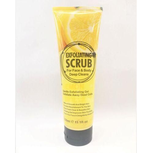 Lemon Exfoliating Scrub For Face Body Dead Cells Cleansing