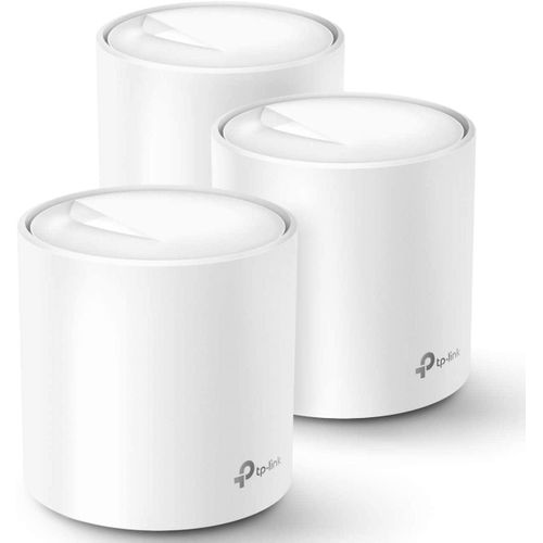 Deco X20 AX1800 Whole Home Mesh Wi-Fi 6 System (3-Pack) – Ultra-Fast Dual-Band WiFi 6, Seamless Coverage up to 5,800 Sq.Ft, AI Mesh, Gigabit Ports, Supports 150+ Devices, App Control, HomeShield Security