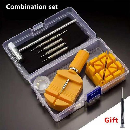 Watch Repair Tool Kit with Strap Adjuster – Professional Watch Link Remover & Repair Tools