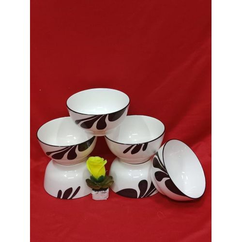 Ceramic 6pcs Soup Bowls Set