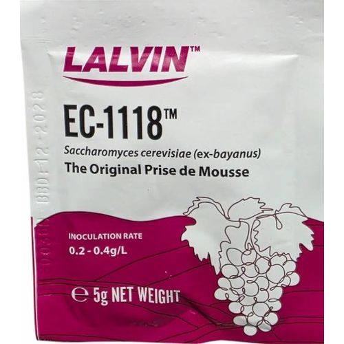 Ferment Like a Pro – EC-1118 Wine Yeast Discounted!
