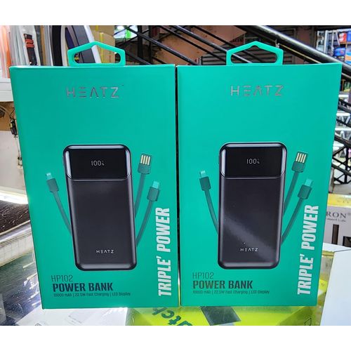 10,000mAh Fast Charging Power Bank with LED Display