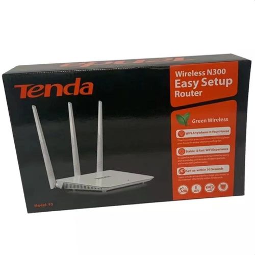 F3 300Mbps WiFi Router , Wireless Router with 3 Antennas , Easy Setup Wireless Router , F3 Network Booster