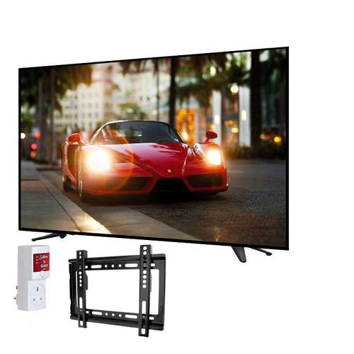 43" FRAMELESS FULL HD LATEST GOOGLE TV, VOICE CONTROL, BLUETOOTH, NETFLIX, YOUTUBE + WALL BRACKET + TV GUARD 43S5400