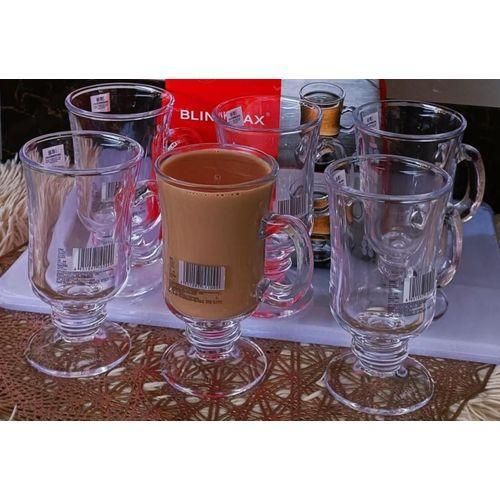 Heat-resistant Thickened glass transparent Irish coffee glass cup