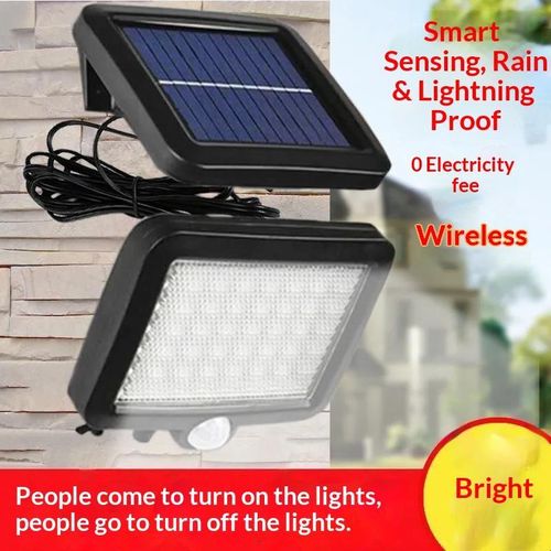 Solar lights Outdoor LED SMDLamp, Large Split-Design 100COB Single-Battery Remote-Controlled Light
