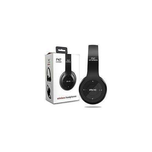 sweet home Bluetooth Headphone Wireless With Mem Card Slot-black