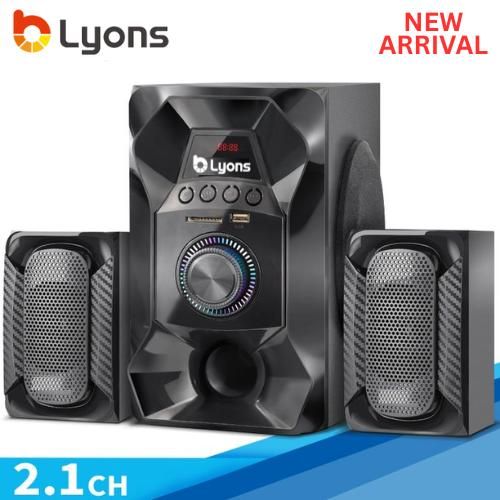 LYS2404 2.1CH Multimedia Speaker System Home Theatrer SubWoofer with BT(1YR WRTY)