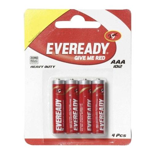Super Heavy Duty Aaa4 Battery Black