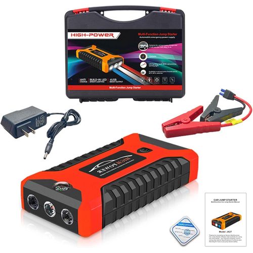 High Capacity 600A Car Battery Booster Jump Starter 12V