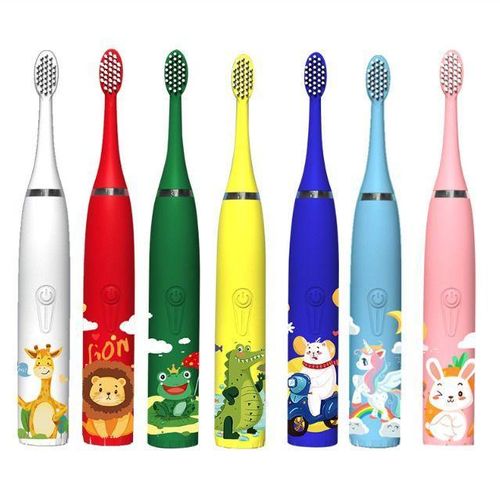 Kids Classy Cartoon Printed Toothbrush