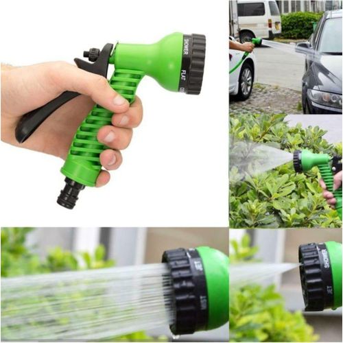 7-Pattern High-Pressure Car Wash Jet Professional Spray Nozzle with Adjustable Flow Control Ergonomic Thumb Trigger