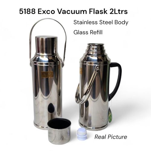 Stainless Steel Vacuum Flask High-Quality Thermos -2litre