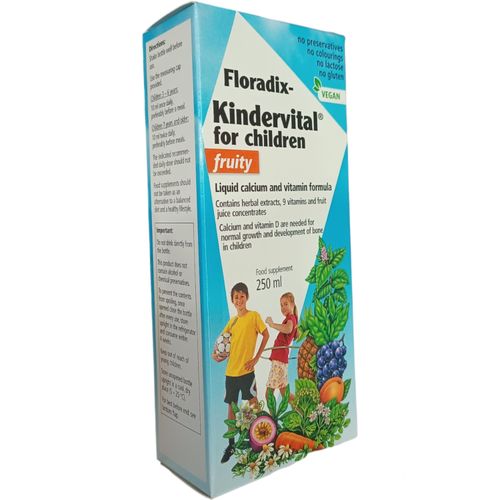 Kindervital For Children FRUITY CALCIUM VITAMINS D jm