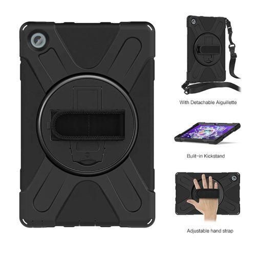 Samsung Tab S6 Lite Hybrid Rugged Shockproof PC Back Protective Case Cover