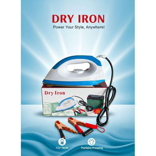 Operates on 12V DC making it suitable for connection directly to car batteries or solar power setups using the included alligator clips