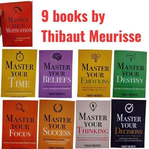 Thibaut Meurisse Master Your Time, Beliefs, Destiny, Thinking, Success, Motivation, Focus, Decision, Emotions,