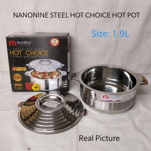 Stainless Steel 1.9L Insulated Hotpot