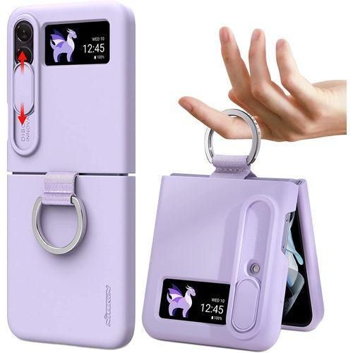 Samsung Galaxy Z Flip3 5G Nilkin Z Flip 3 Liquid Silicone Case Slim Case