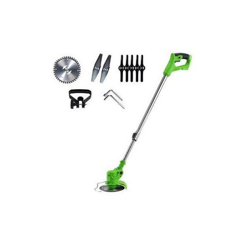 Cordless Electric Lawn Mower Foldable Adjustable Trimmer Efficient Garden Pruning Cutting Power Tools For Makita 18V Battery
