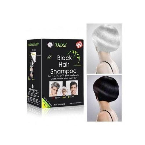 Black Hair Dye Shampoo 10 Packs