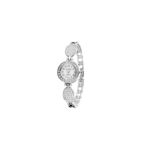 Full Diamond Luxury Bracelet Womens Quartz Watch