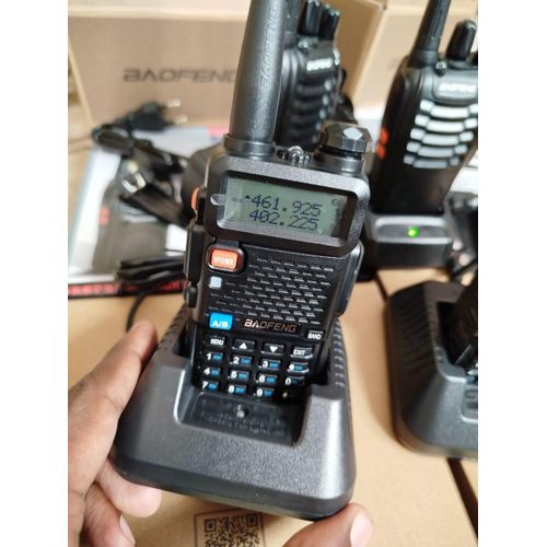 Dual Band Bf-uv5r Uv-5r Walkie Talkies With 5W Output Power And Clear Audio Quality For Daily Communication