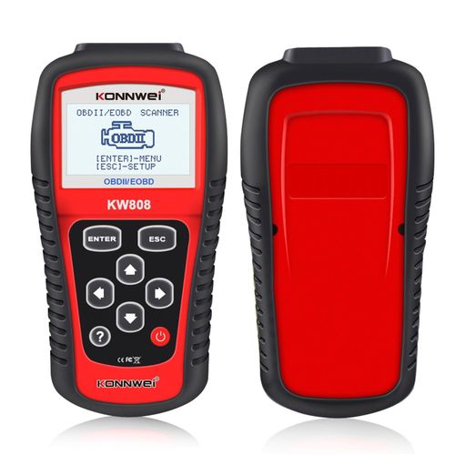 KW808 OBD2 Car Diagnostic Scanner Engine Code Reader Live Data Check Engine Reset Tool for 12V OBDII Vehicles
