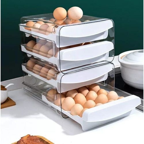 Multi-Tier Drawer-Type Egg Storage Box