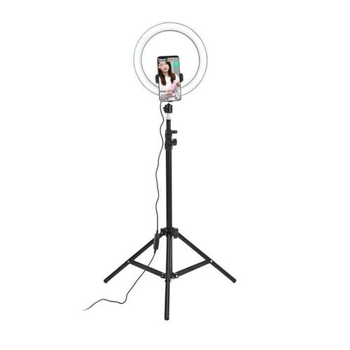 QX300 12” Tripod Ring Light for Social Media Videos