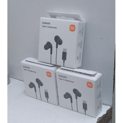 Type-C Wired Earphones – 12.4mm Dynamic Driver, HD Mic with Noise Reduction, IP54 Water Resistant, 3-Button Control, USB-C In-Ear Headphones for Android Phones, Tablets & Laptops