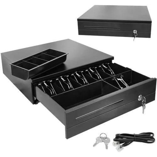 Heavy Duty Automatic Cash Drawer, Cash Register Drawer For Point Of Sale (POS) Automatic