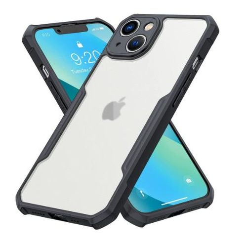 Apple iPhone 14 Plus Phone Case, Airbag Shockproof Bumper Shell Back Transparent Buffer Protective Phone Cover