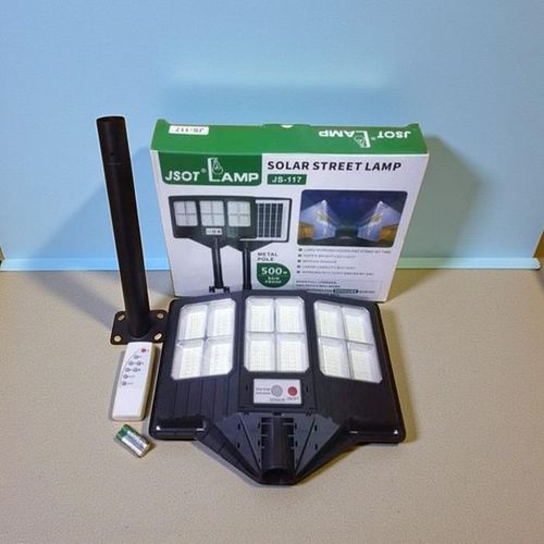 High Powered Ultra-Bright outdoor lighting with top quality build and efficient convenient installation for security purposes 500W Watts Outdoor Security Motion Sensor Led Solar Street Light Lamp