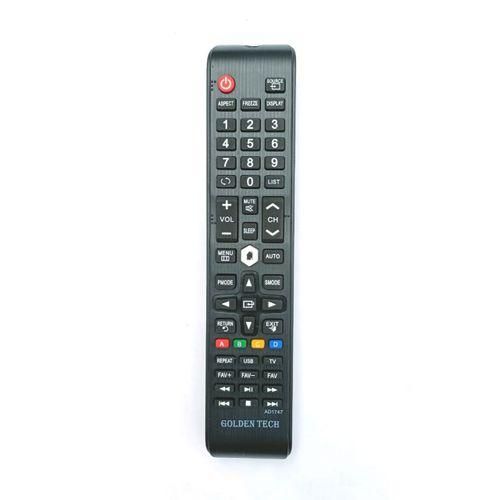 Remote Control Replacement AD1747 For Golden Tech Digital TV.