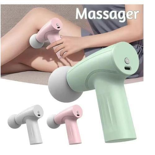 Mini Handheld Deep Tissue Massage Gun Portable Fascia Therapy Gun for Muscle Relief Recovery