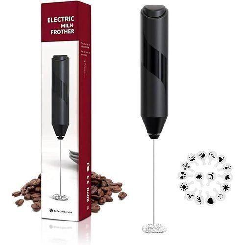 Electric Milk Frother Handheld, Coffee Whisk Foam Mixer with USB Rechargeable 3 Speeds, Portable Whisk Drink Mini Foam Maker for Coffee, Lattes, Cappuccino, Matcha, Egg