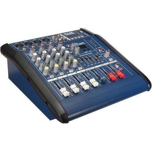 4 Channels Powered Mixer 1200 Watts , USB , Bluetooth , Aux phone input , Church Mixer , Public Address Systems Mixer