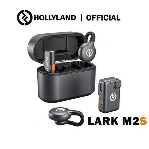Lark M2S Combo (Camera RX+USB-C RX+ Lightning Cable) Wireless Microphone for iPhone/Camera/Android/PC, Titanium Clip, Noise Cancelling, 30H Use, Vlog, Interview, Content Creation